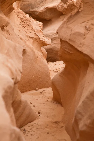 Północnej śródlądowych fuerteventura, barranco de los enamorados — Zdjęcie stockowe