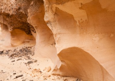 Kuzey iç fuerteventura, barranco de los enamorados