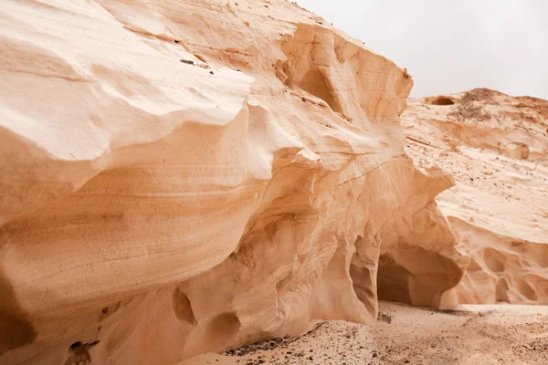 Norte de Fuerteventura Interior, barranco de los enamorados — Fotografia de Stock