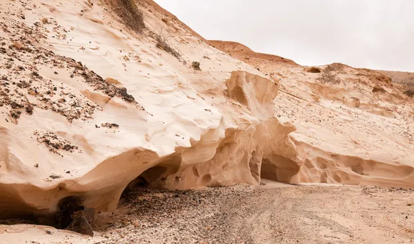Norte de Fuerteventura Interior, barranco de los enamorados —  Fotos de Stock