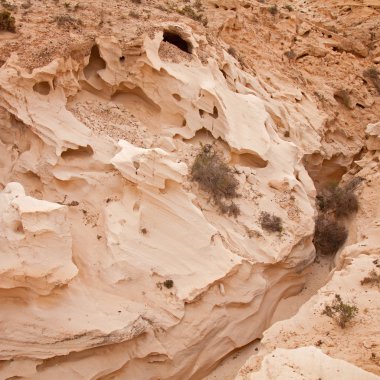Kuzey iç fuerteventura, barranco de los enamorados