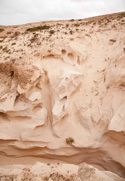 Norte de Fuerteventura Interior, barranco de los enamorados — Fotografia de Stock