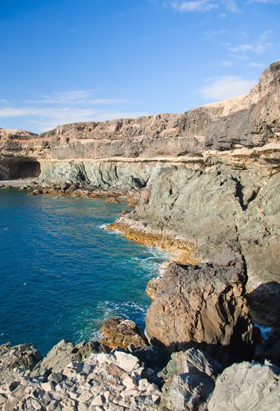 Fuerteventura, carretera de montaña entre Betancuria y Pajara —  Fotos de Stock