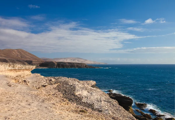 Fuerteventura, carretera de montaña entre Betancuria y Pajara — Foto de Stock