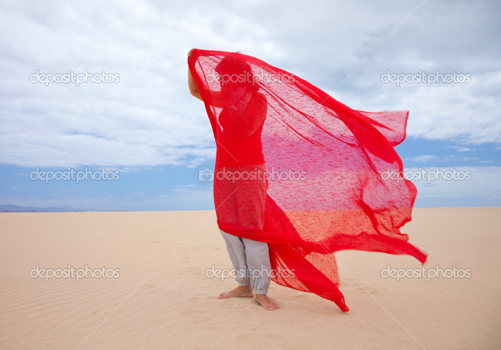 wind in the dunes
