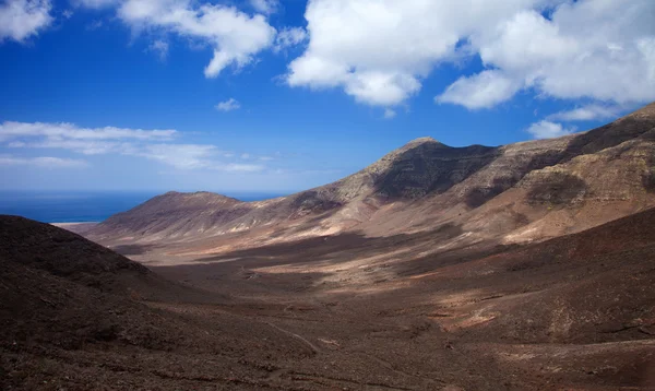 Südliches fuereteventura, gran valle — Stockfoto