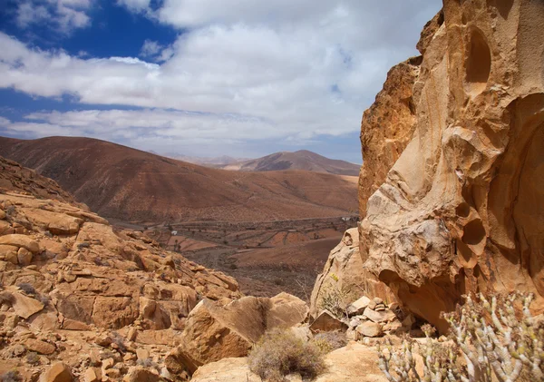 Centro de Fuerteventura, Barranco de las Penitas — Foto de Stock