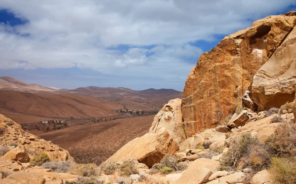 Κεντρική Φουερτεβεντούρα, barranco de las penitas — Φωτογραφία Αρχείου