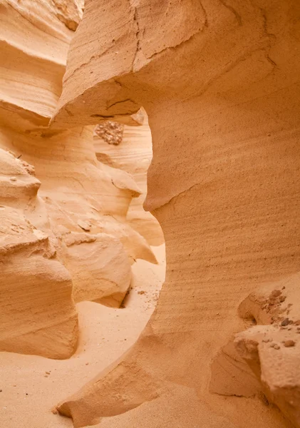 Noordelijke fuerteventura, barranco de los enamorados — Stockfoto