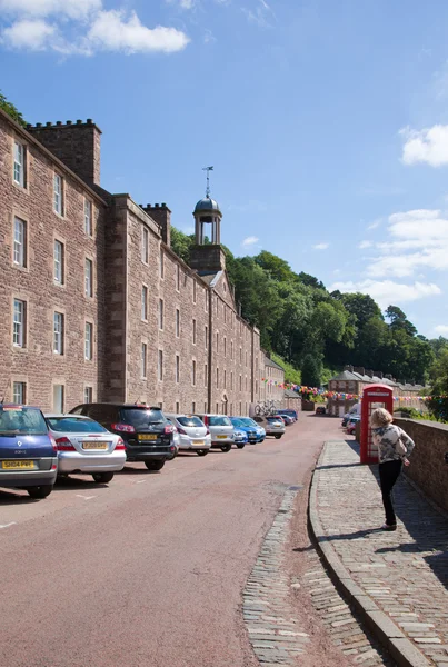 New lanark, südlanarkshire — Stockfoto