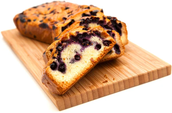 Blaubeerkuchen — Stockfoto