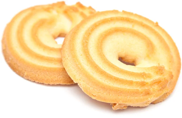 Песочное печенье с кольцом — стоковое фото
