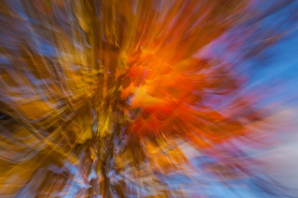 Jesienny fajerwerki — Zdjęcie stockowe