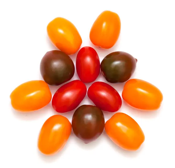 Mini tomates — Fotografia de Stock