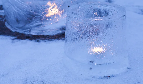 Eislaternen — Stockfoto