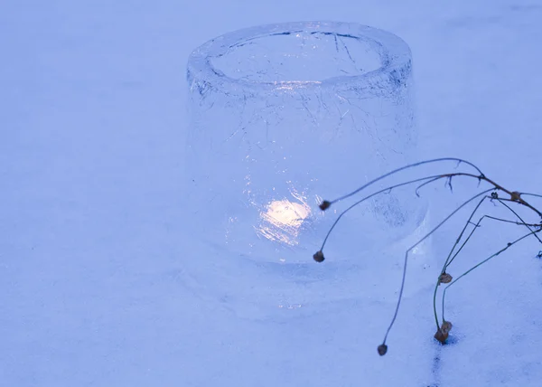 Ice lanterns — Stock Photo, Image