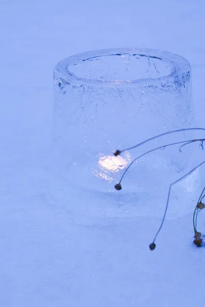 Ice lanterns — Stock Photo, Image