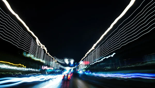 Moving car abstract — Stock Photo, Image