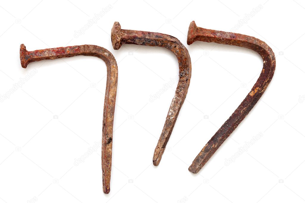 forged nails letters