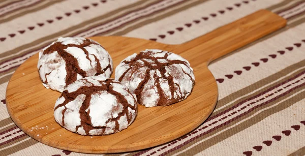 Csokoládé cookie-k — Stock Fotó