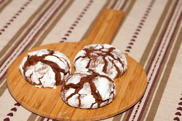 Chocolate cookies — Stock Photo, Image