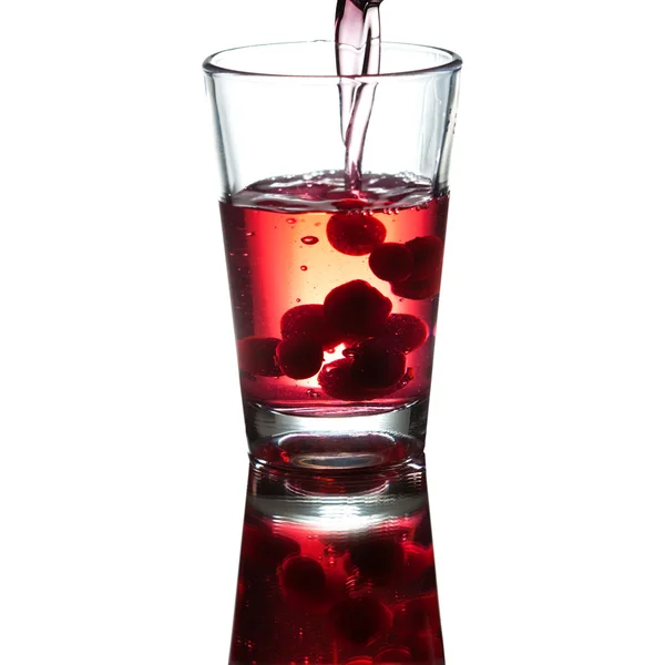 Cranberry vodka — Stock Photo, Image