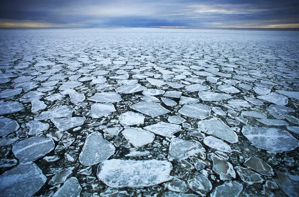 Gelo de deriva — Fotografia de Stock
