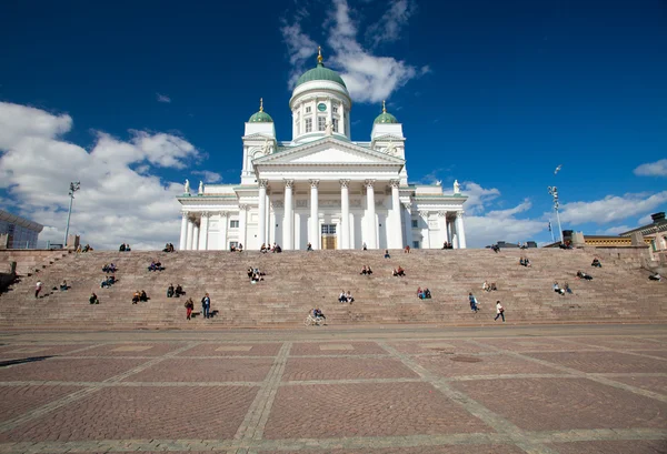 Katedra w Helsinkach — Zdjęcie stockowe