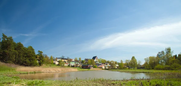 Porvoo cidade velha — Fotografia de Stock