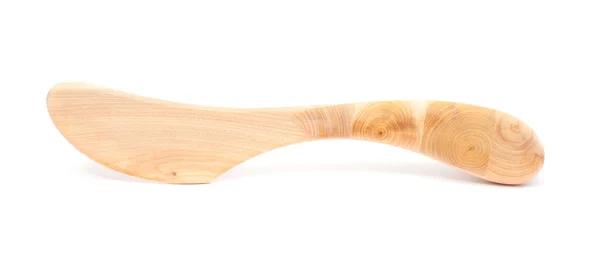 Nůž dřevěný máslo — Stock fotografie