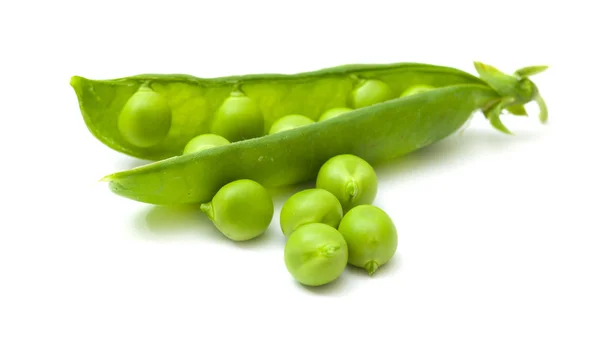 Guisantes verdes frescos dulces — Foto de Stock
