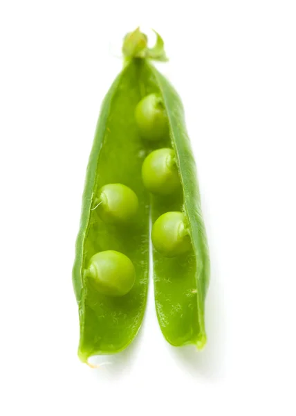 Guisantes verdes frescos dulces — Foto de Stock