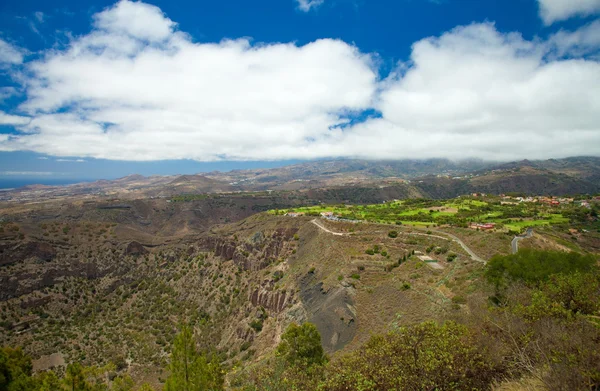 Gran Canaria, vista aérea desde Pico de Bandama —  Fotos de Stock