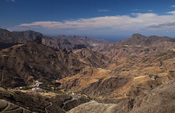 Gran Canaria Paesaggio Della Parte Centrale Dell Isola Las Cumbres — Foto Stock