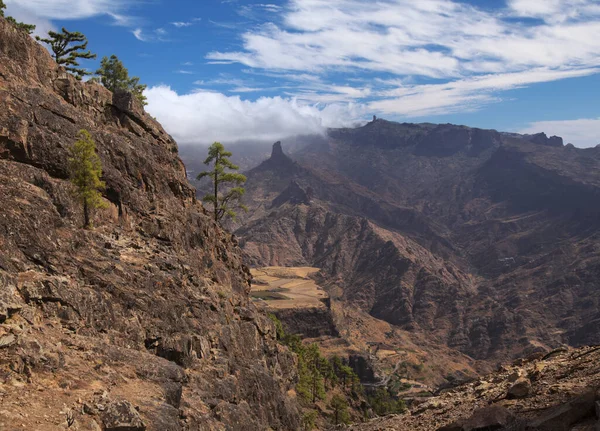 Gran Canaria Paisaje Parte Montañosa Central Isla Las Cumbres Decir — Foto de Stock