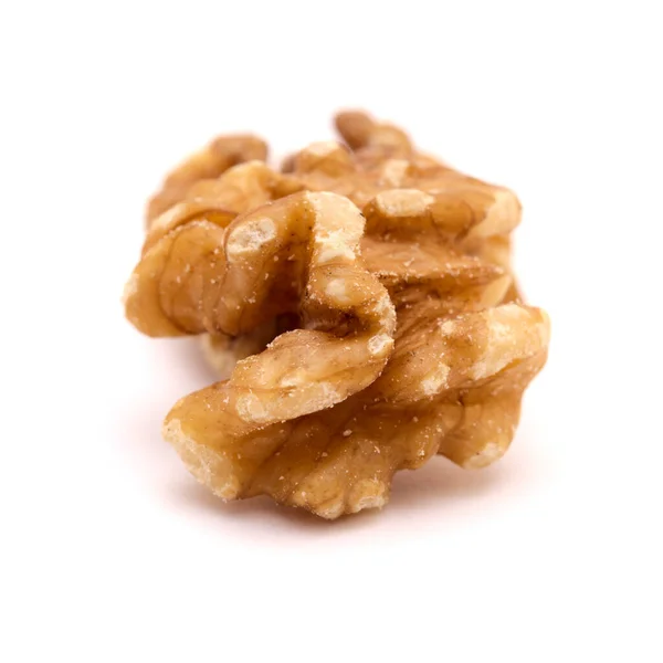 Produce Gran Canaria Nuts Juglans Regia Persian Walnut Isolated White — Stock Photo, Image