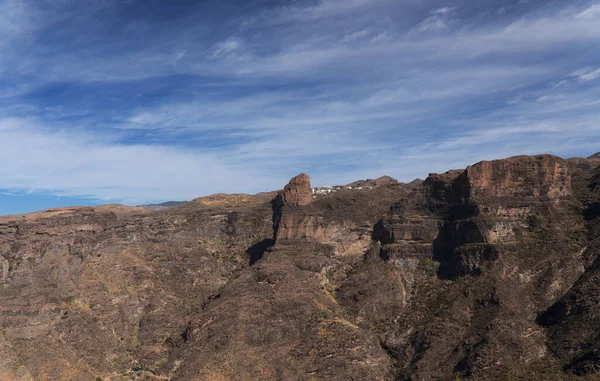 Gran Canaria Landscape Central Mountainous Part Island Landscapes Hiking Route — 图库照片