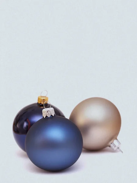 Stijlvolle Textuur Ambachtelijke Papieren Achtergrond Met Kerstballen — Stockfoto