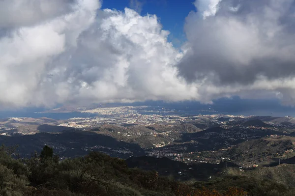 Gran Canaria Wandelroute Tussen Tenteniguada Dorp Gemeente Valsequillo Pico Las — Stockfoto