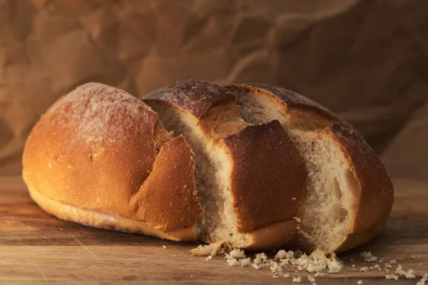 Küçük Yuvarlak Patates Ekmeği Tipik Kanarya Adaları Gran Canaria Daki — Stok fotoğraf