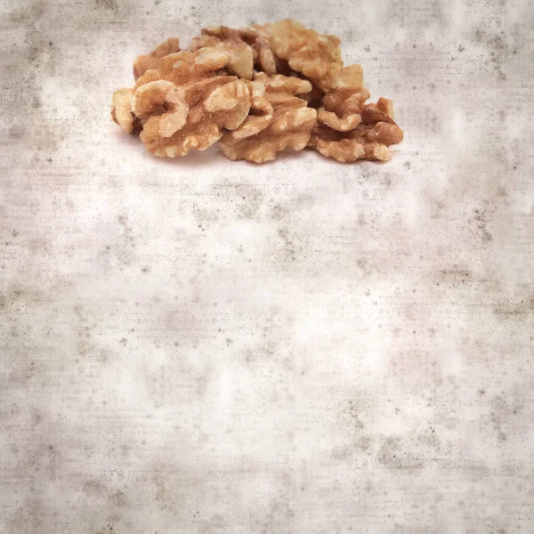 kare biçiminde eski dokulu kağıt arkaplanlı cevizli Gran Canaria