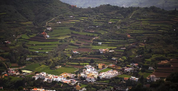 Gran Canaria, landscape of the inner part of the island around Teror town