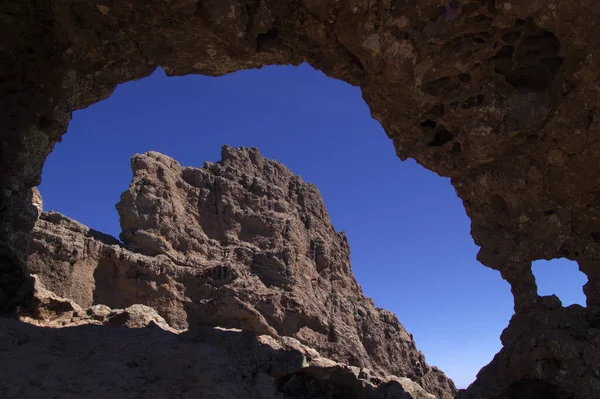 Gran Canaria Parte Montañosa Central Isla Las Cumbres Decir Las — Foto de Stock