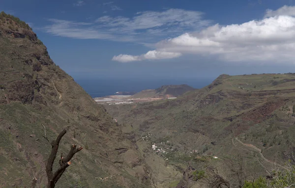 Gran Canaria Paisagem Parte Central Montanhosa Ilha Rota Caminhadas Parte — Fotografia de Stock