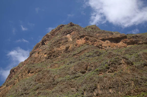 Gran Canaria Landschaft Des Zentralen Gebirgigen Teils Der Insel Wanderweg — Stockfoto