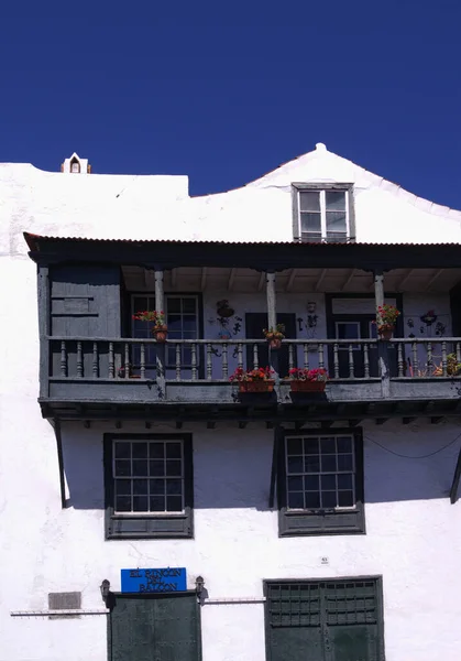 Santa Cruz Palma Espanha Março 2022 Turistas Moradores Locais Desfrutam — Fotografia de Stock