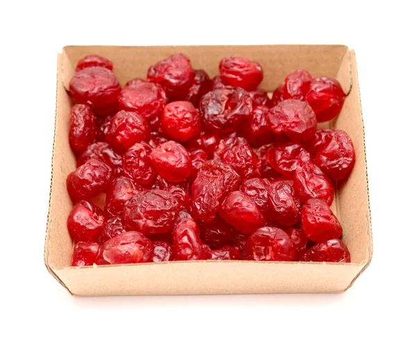 Cerejas Desidratadas Cristalizadas Vermelhas — Fotografia de Stock