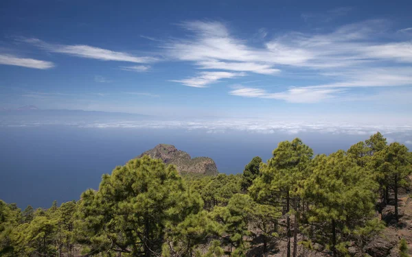 Gran Canaria Paisaje Parte Montañosa Isla Parque Natural Tamadaba — Foto de Stock