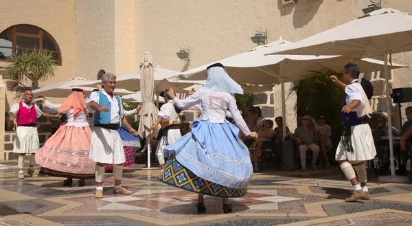 Las Palmas Gran Canaria Spain May 2022 Folk Music Dance — Stockfoto