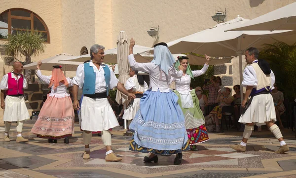 Las Palmas Gran Canaria Spain May 2022 Folk Music Dance — Stockfoto